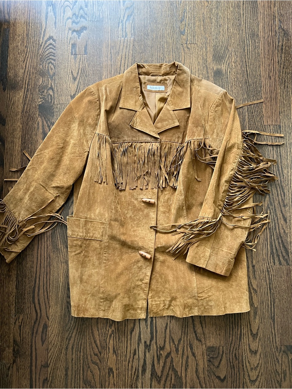 VTG Suede Fringe Jacket